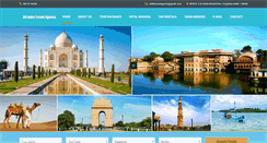 Desktop Screenshot of india-travel-agency.com